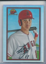 2019 Bowman 1989 Bowman Baseball 30th Anniversary Chrome Shohei Ohtani #B30-SO