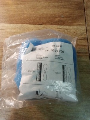 Lot Of 5 RITTAL 3321.700/071505 Synthetic Fiber Replacement Filters (Blue)