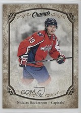 2015-16 Upper Deck Champ's Short Prints Gold Front Nicklas Backstrom #195 hg6