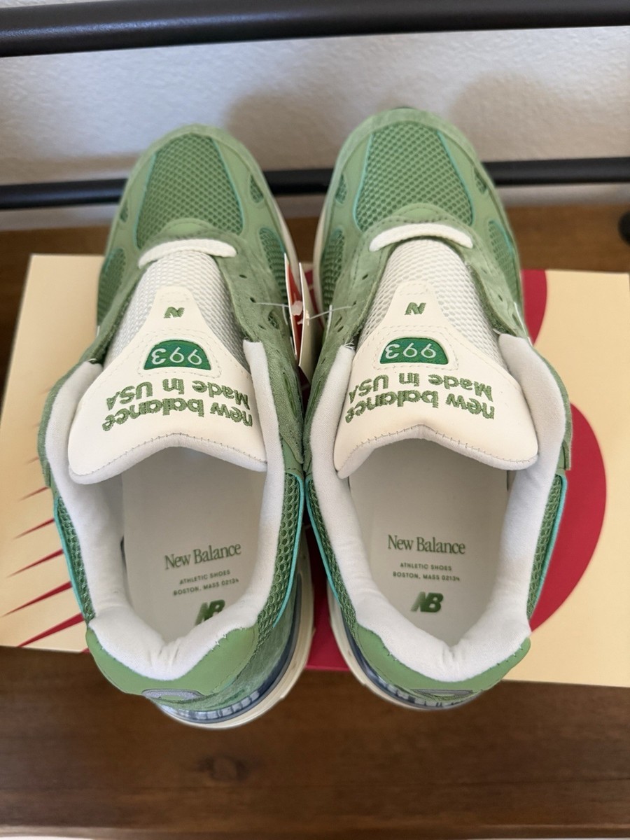 Brand New New Balance 993 Made in the USA Chive Mens Sz 7.5