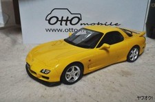 Otto Mobile Mazda Rx-7 Fd3Sr 1/18 Minicar Yellow