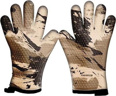 XL Silicone Smoker BBQ Gloves -Oven Mitts