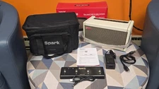 Positive Grid Spark 40 Pearl Amp Bundle w/ Footswitch & Gig Bag – Open Box