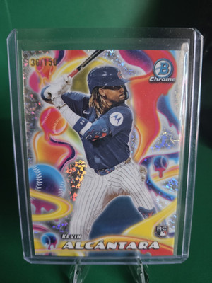 2025 Bowman Chrome Melt Mashers Kevin Alcantara Cubs MM-21 Speckle /150 RC