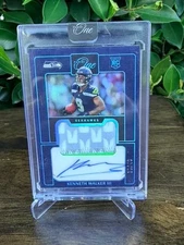 2022 Panini One Kenneth Walker III RPA Rookie Patch Auto #131 - 15/49