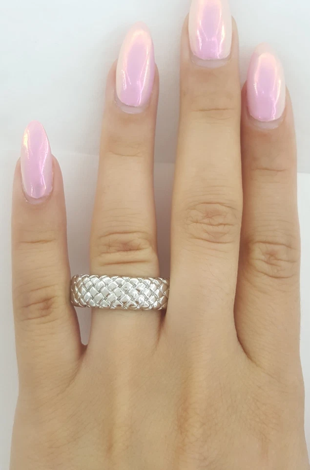 Anillo de boda Scott Kay de platino para hombre 7,5 mm 23,7 gramos talla 12 Foto 2 de 4