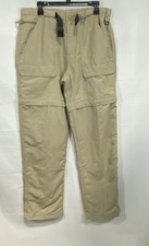 The North Face Men's Tan NWT Convertible Zip Off Hiking Cargo Pants Size L