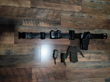 Police Duty Belt And Accessories