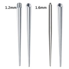 Piercing  Guide Rod Internal And External Threaded Rod Puncture Navel Nail