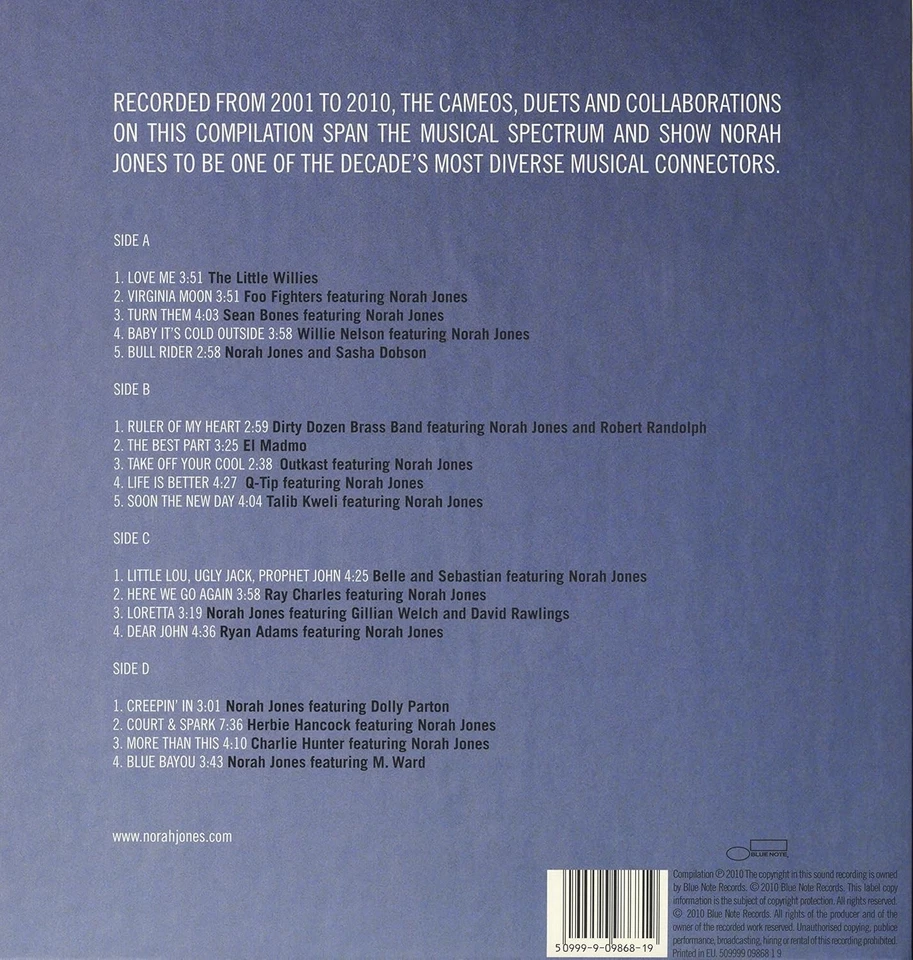 Norah Jones Featuring (Vinyl) (US IMPORT) - Image 2 of 2