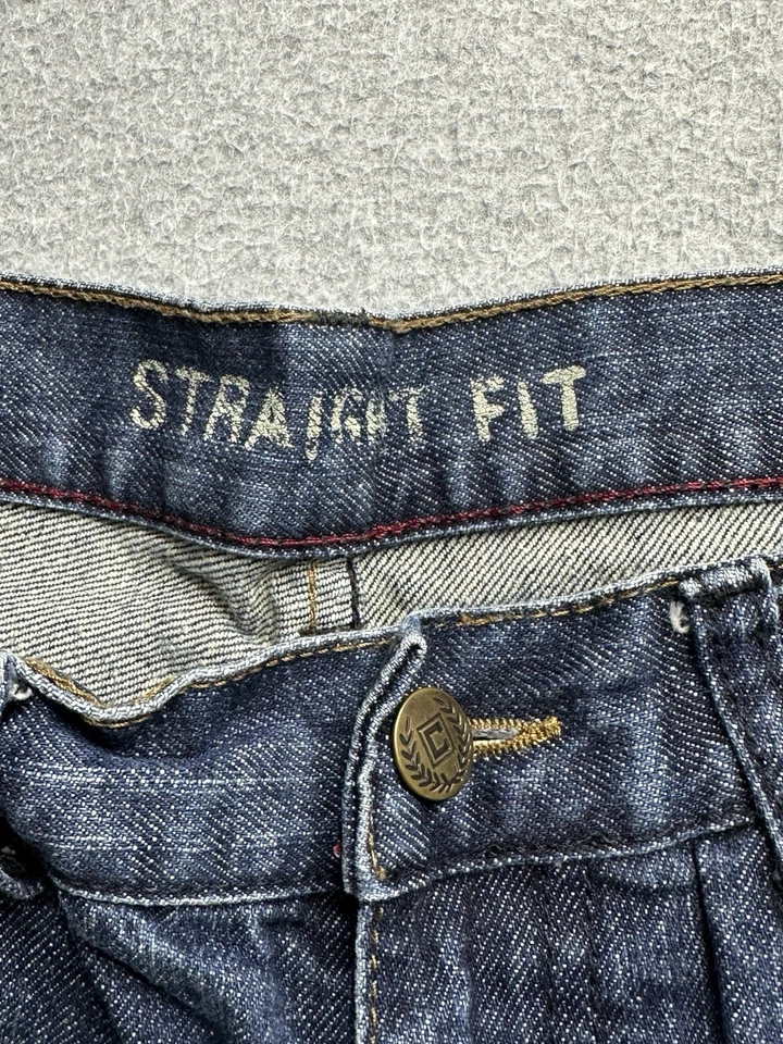 Chaps Jeans Adult 34x30 (34x28) Blue Denim Straight Preppy Normcore Mens - Image 3 of 4