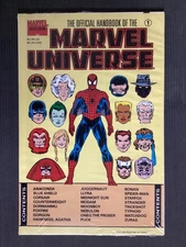 Official Handbook Marvel Universe Master Edition #1 1990 Marvel Comics NM Sealed