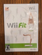 Wii Fit (Nintendo Wii, 2008) W/ Case & Manual, Tested