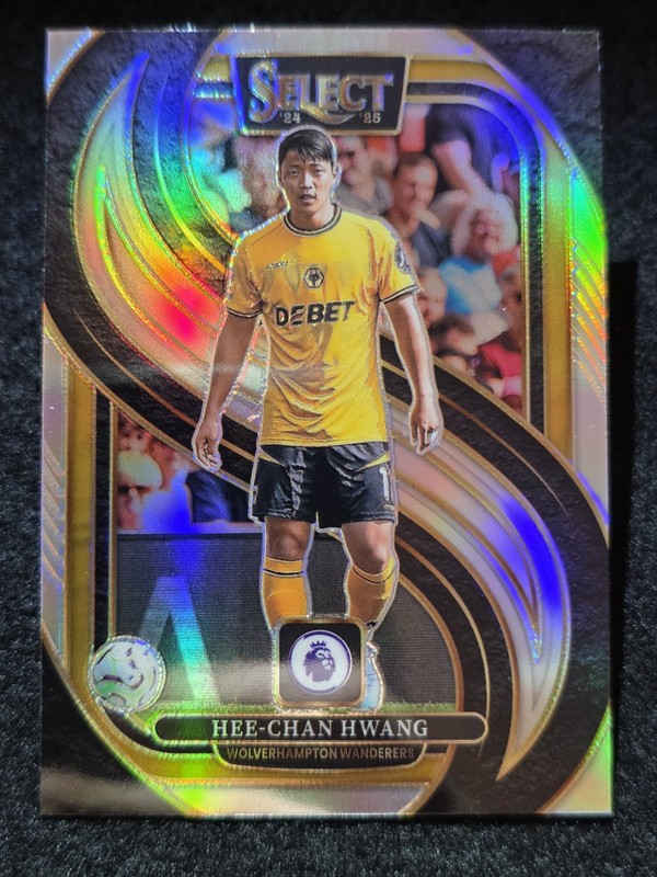 2024-25 Panini Select Premier League Mezzanine Hwang Hee-chan Silver Prizm