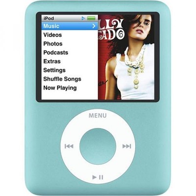 Apple iPod nano A1236 8 GB - 3rd Generation - Blue/Turquoise