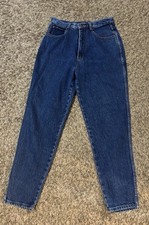 Vintage 80  s Women  s Gitano High Waist Tapered Mom Jeans Size 14