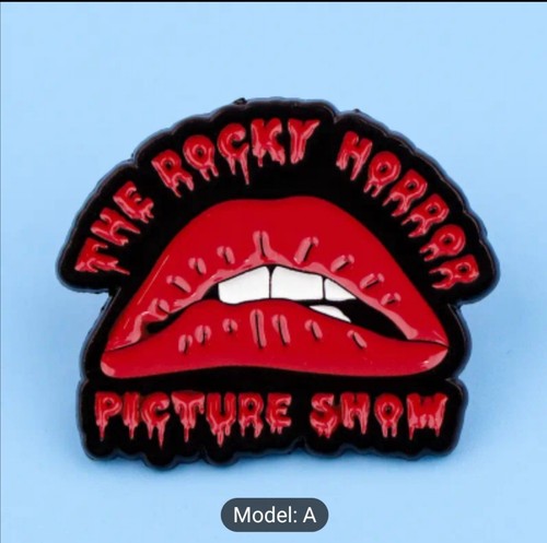 Broche sombrero/pin de solapa The Rocky Horror Picture Show (no oficial) labios boca - Imagen 1 de 6
