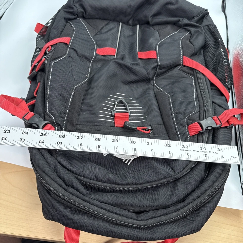 High Sierra Xbt Tsa Laptop Backpack True Black/Red One Size - Image 4 of 4