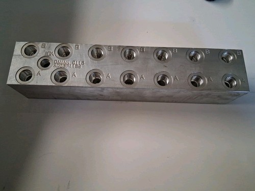 Daman 0112 AD03P112S Hydraulic Manifold Block 15 x 3 x 3 