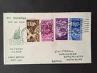 E GB 1948 OLYMPICS ILLUSTRATED FIRST DAY COVER GAMES PMK TO NEWBURY