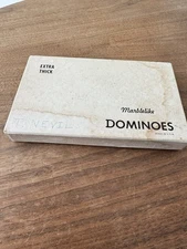 Vintage Marble like Dominoes Ivory EXTRA THICK 716 Puremco Waco, TX
