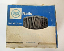 Vintage USS United States Steel Common Nail Box