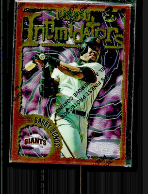 Barry Bonds 1996 Topps Finest w/ Peel #146 San Francisco Giants BASEBALL