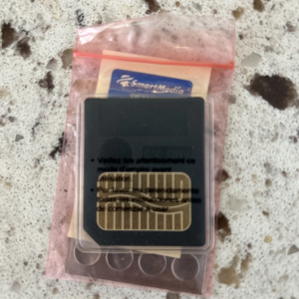 Olympus OEM 8MB SmartMedia Card D3V20 M-8P - Image 3 of 3