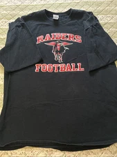 Vintage Charlie Hustle Texas Tech Red Raiders Logo Shirt Red Men's Size XL