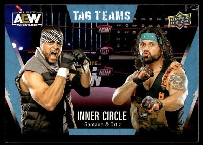 2021 Upper Deck Wrestling AEW Inner Circle Santana/Ortiz #64 Tag Teams 