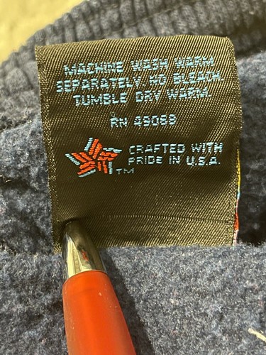 Kids Vintage Soffe Fleece Blue St. Hugh Sweat Pants Boys Large - Picture 8 of 8