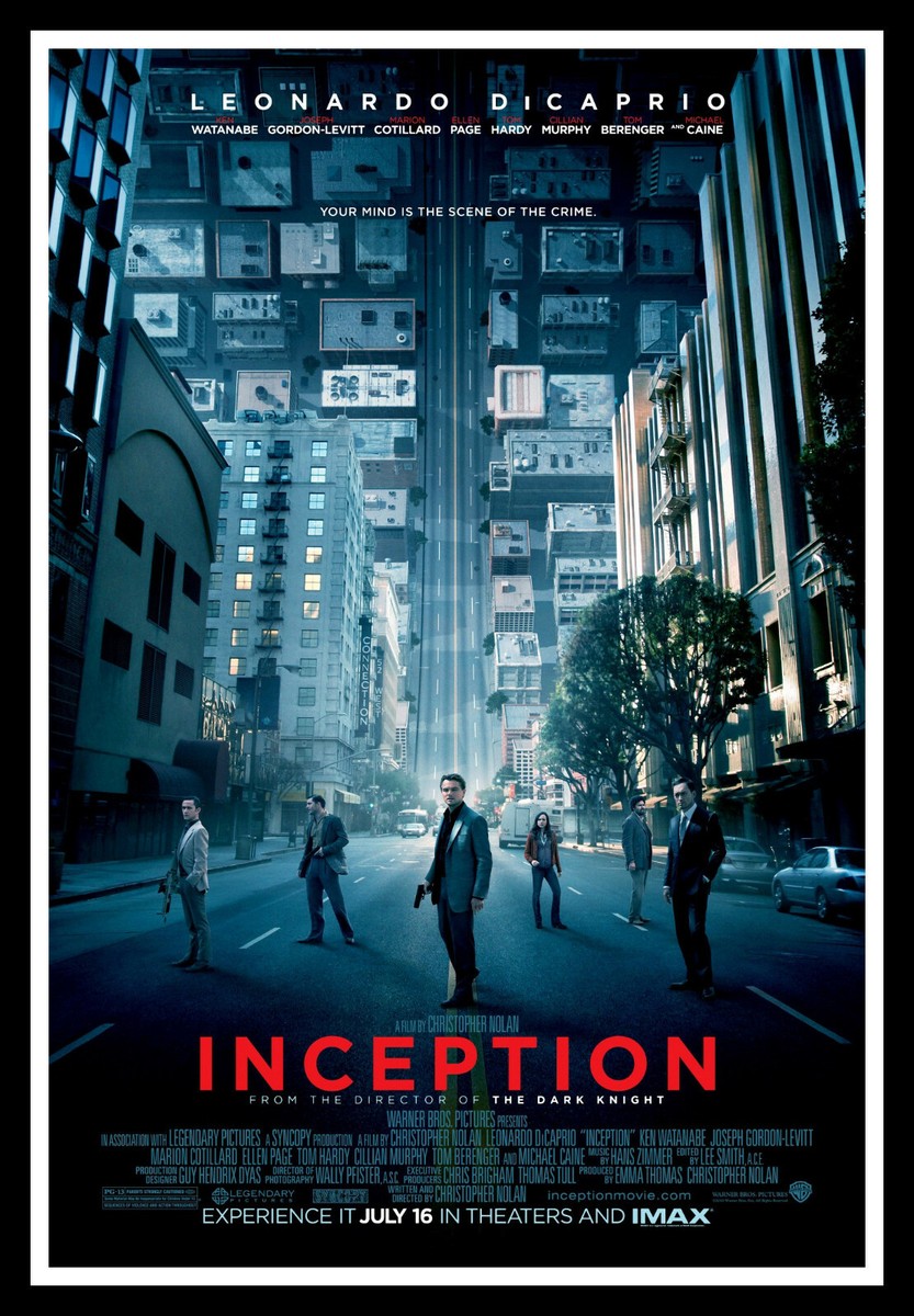 Inception Movie Poster Print & Unframed Canvas Prints | eBay