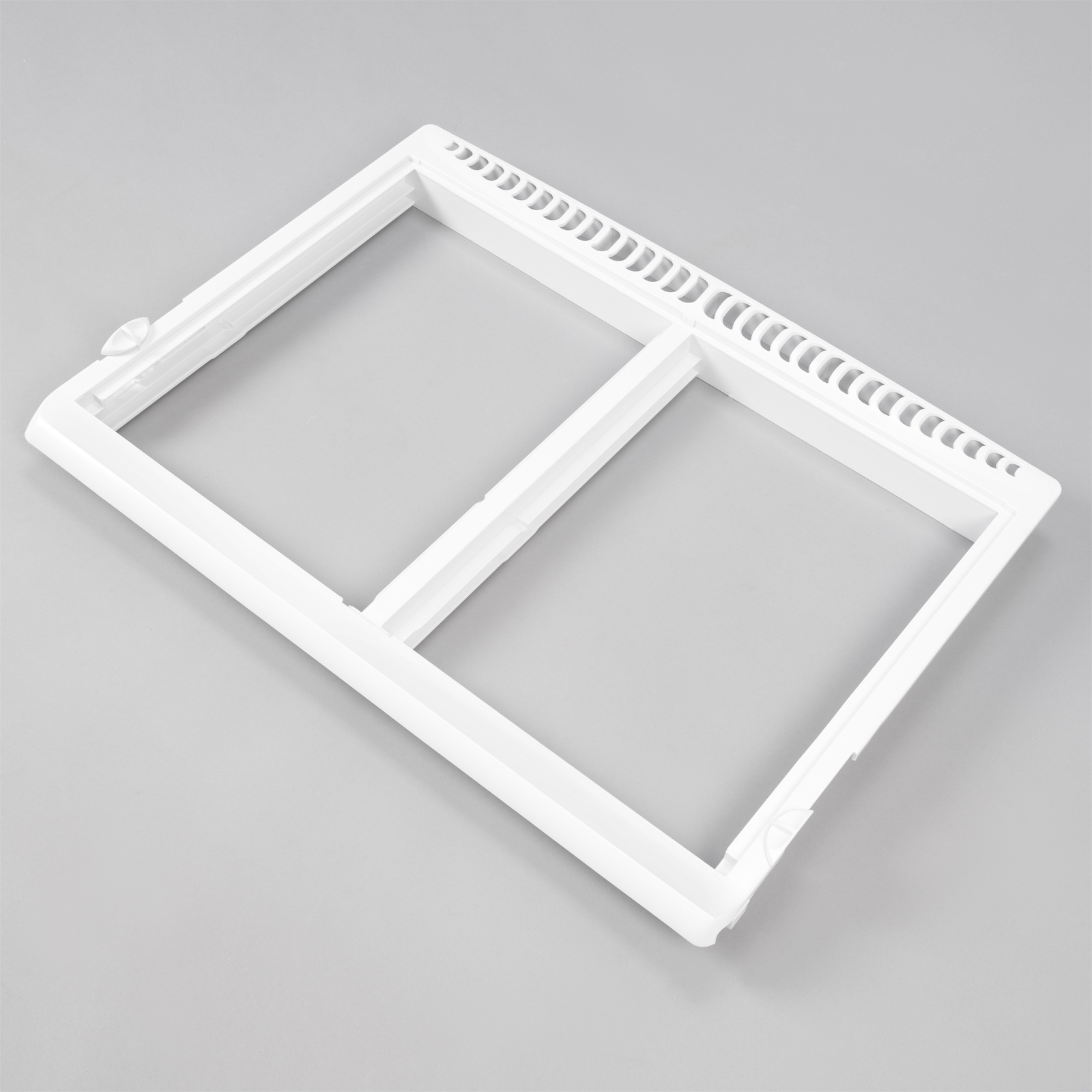 Crisper Pan Drawer Cover Frame Compatible with Frigidaire Refrigerator 240364787