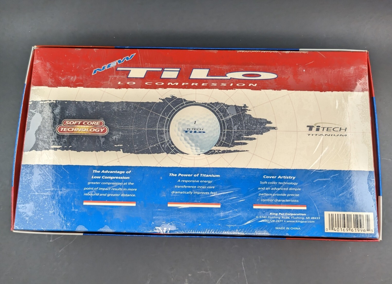 New/Sealed TiTECH Titanium - Ti Lo Low Compression / Soft Core 18 x Golf Balls