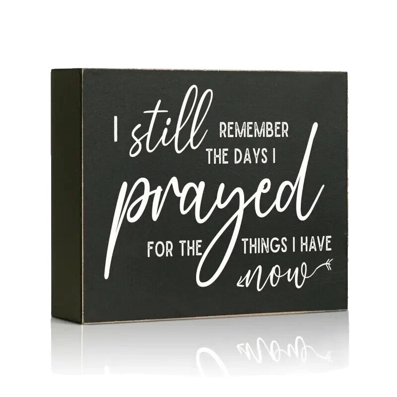 Black Contemporary Inspirational Home Décor Plaques & Signs