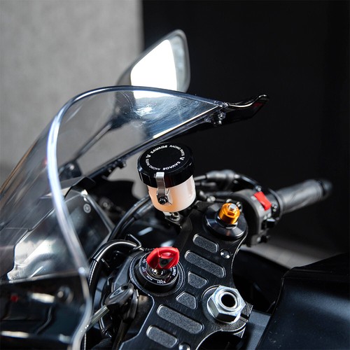For KAWASAKI ZX-6R/7R/9R/10R NINJA Z 1000 Front Brake Fluid Reservoir Cap Cover - Picture 2 of 10