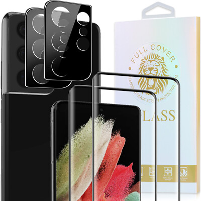 Pack Galaxy S21 Ultra Real Glass Screen Protector with