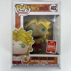 Saiyan Broly 402 Funko Pop Dragon Ball Z Super 2018 Summer Convention with Case