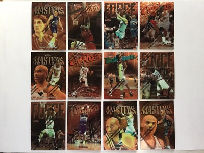 97-98 Topps Finest Basketball Cards - Pick From List (1 - 120) - VG