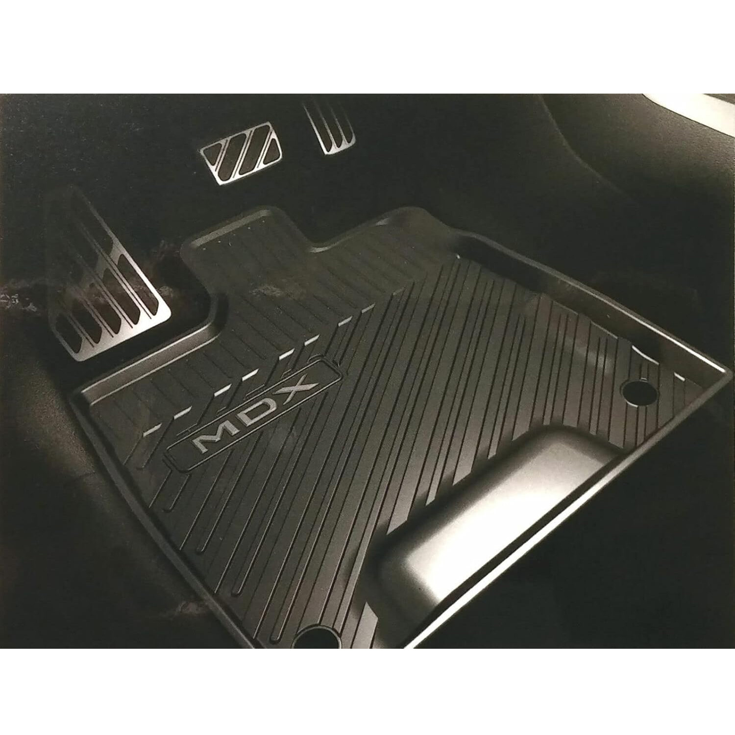 Genuine OEM All Season First & Second Row Black Floor Mats For Acura MDX 1720 eBay