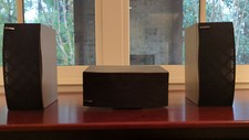 Pinnacle Quantum Q 5.1 Surround Speaker System W/rear Stands - Silver