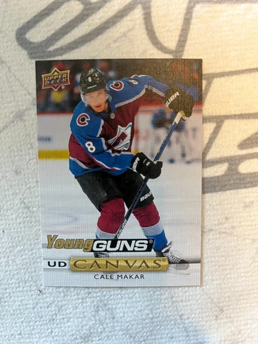 2019-20 Upper Deck UD Canvas Young Guns Cale Makar #C94 Rookie RC