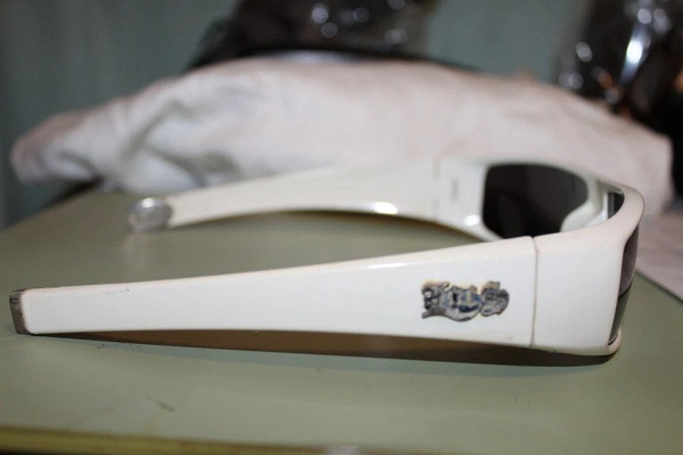 LOCS Sunglasses White Frame Eyewear - Image 4 of 4