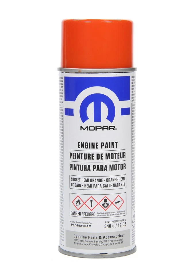 Pintura HEMI laranja genuína Mopar P4349216AC PACOTE COM 6 - Imagem 3 de 4