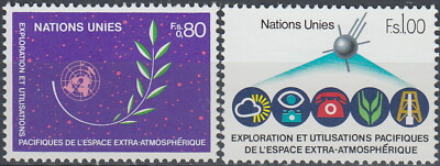 UN-Gen Exploration & Peaceful Uses of Outer Space 1982 MNH-3,60 Euro | eBay