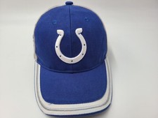 Indianapolis Colts Reebok Adjustable Fits Small Hat Cap NFL Football Blue Gray