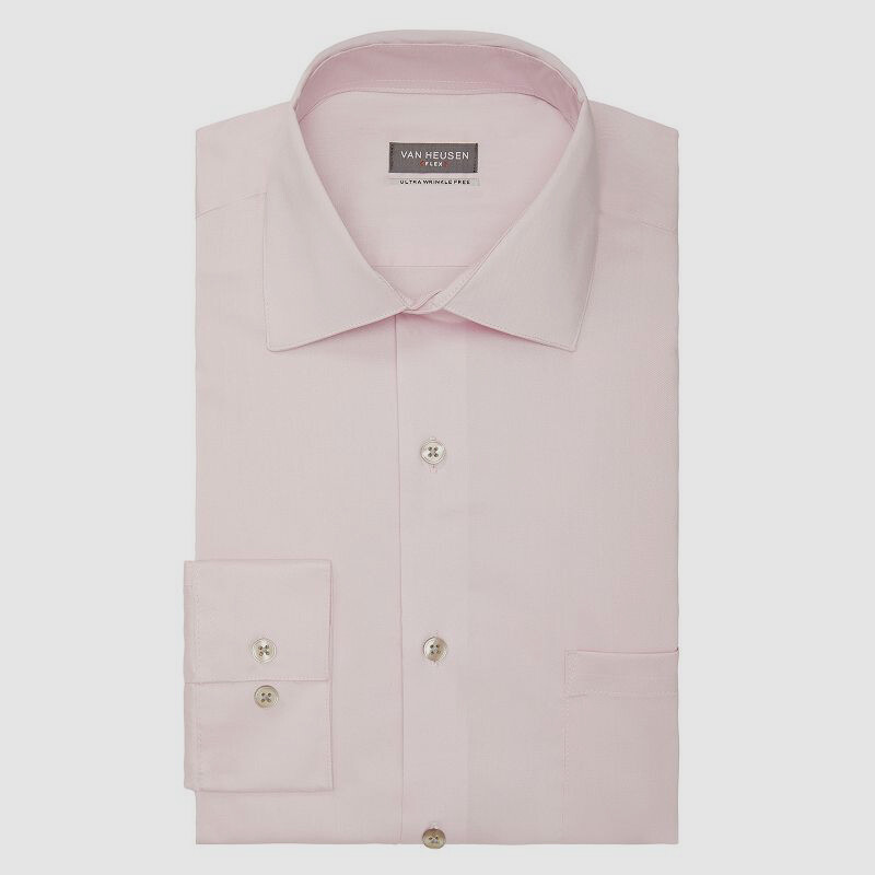 men's van heusen regular-fit ultra wrinkle free dress shirt Men's Van Heusen Ultra Wrinkle-Free Regular-Fit Dress Shirt, Size: Large-32/33, Blue Frost