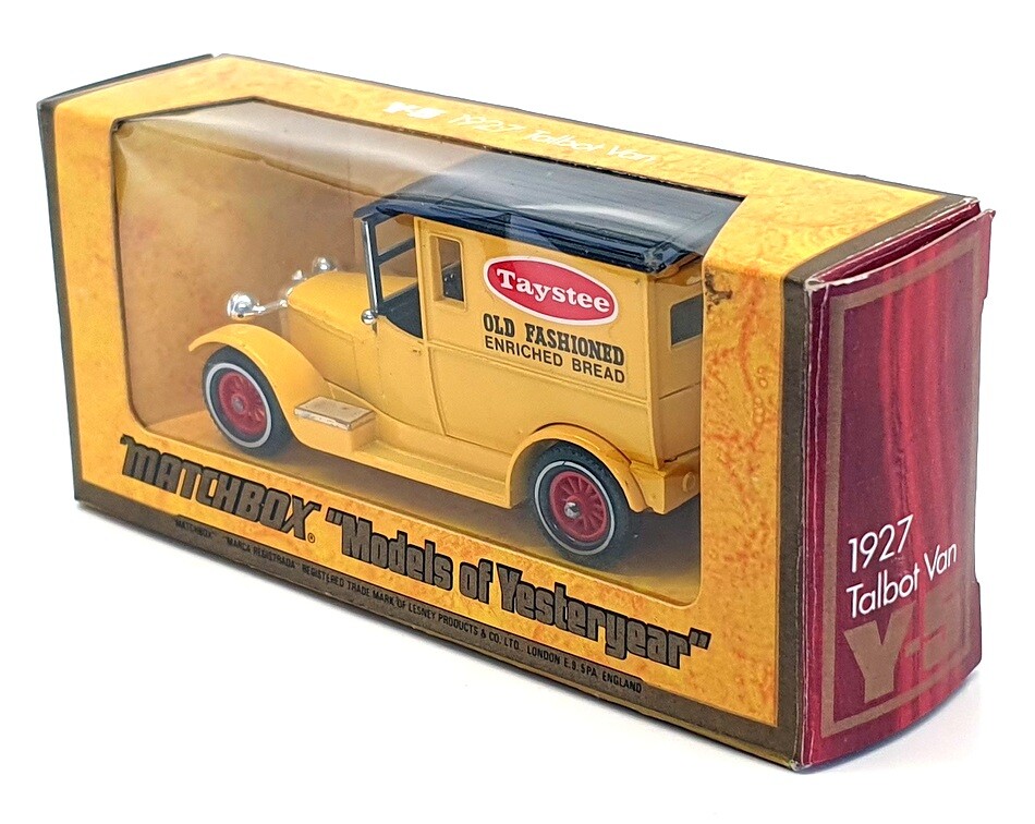 Matchbox Models Of Yesteryear Y-5 - 1927 Talbot Van - Taystee | eBay