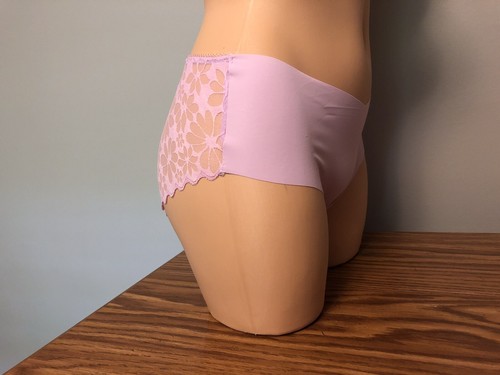 *Neu mit Etikett* Victoria’s Secret sexy Illusionen NoShow Spitzenrücken Hiphugger Höschen, M, Orchidee - Bild 7 von 12