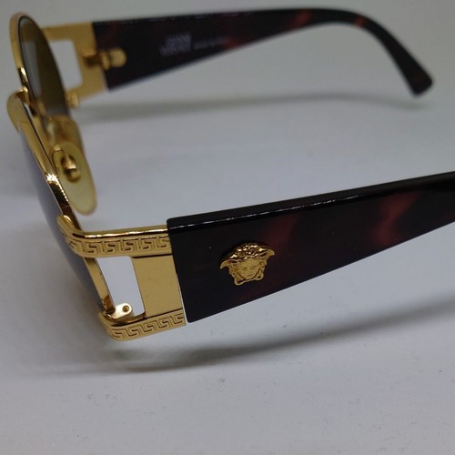 GIANNI VERSACE MOD S 60 COL 14L Gafas de sol Medusa Carey Marrón Usado - Imagen 3 de 8